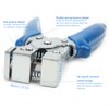 Aluminum Alloy 90 Degree Right Angle Folding Pliers for woodworking