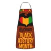 Senheol African American Black History Month Aprons Kitchen Chef Waterproof