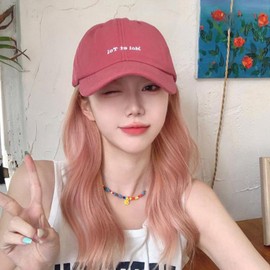 Hat Wig, Wig with Hat, Pink, Black, Integrated Hat, Bucket Hat, with Hair, Women's, Long, Neckline Length, Medium, Short, Wig, Cute, Small Face, Sun Protection, UV Protection, Heat Resistant,