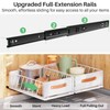 Pull out Cabinet Organizer Fixed with Adhesive Nano Film,Heavy Duty