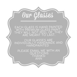 White Daisy Stemless Wine Glasses- Set of 2- Daisy Decor - 15 oz Hand Painted Stemless Wine Glasses