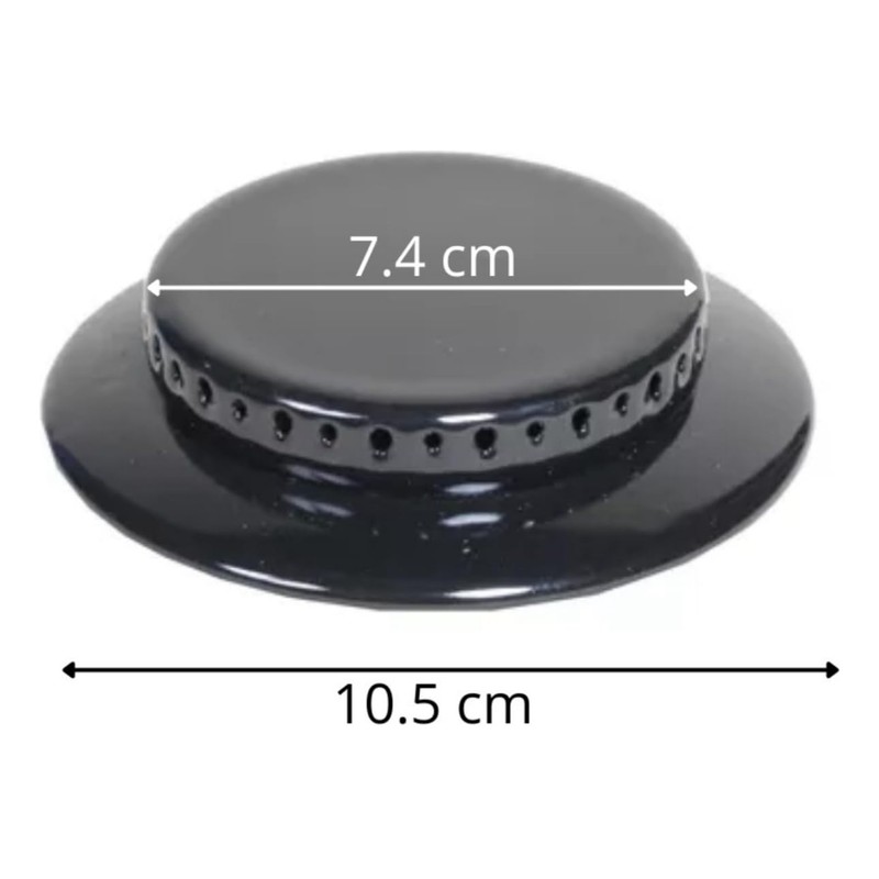 Kit de 4 Quemadores para Estufa Acros Whirlpool