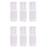 Lansonee Pack of 6 Bra Strap Extenders Extensions Elastic Extender