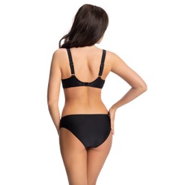 Selente My Secret Bikini Swimwear Made in EU in Large Sizes (C-Cup to H-Cup), Underwired top black