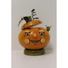 Hubrig-Volkskunst Räuchermann Räucherfigur Kürbis, Höhe 12 cm