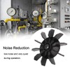 SagaSave Plastic Motor Fan Blade, Black Large Air Compressor Fan