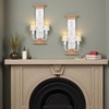 AIM & GGKK Large Wall Candle Sconce Holder,Set of 2