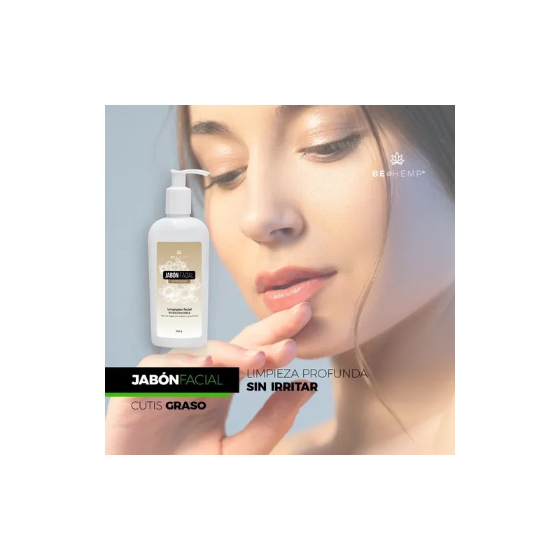 2 Jabones Faciales Para Piel Normal Y Piel Grasa Beohemp