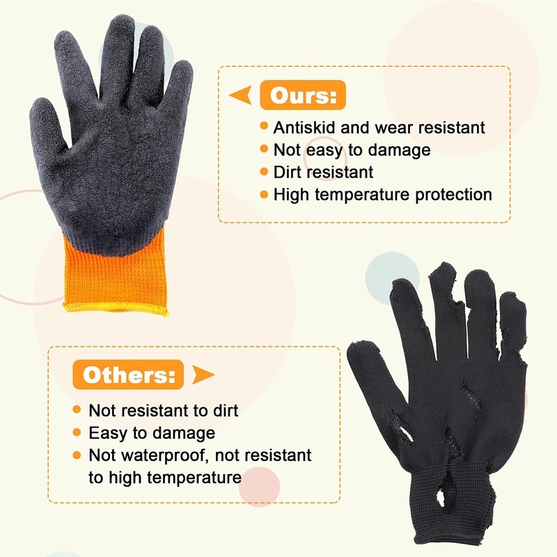 3 Pairs Heat Resistant Gloves Heat Press Gloves for Heat