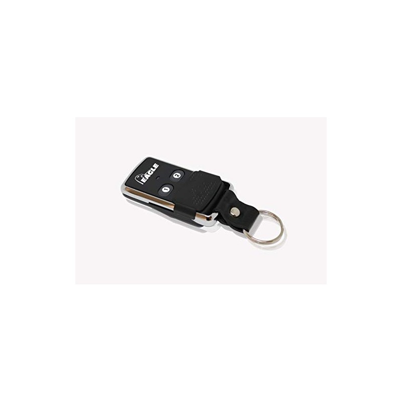 Eagle Chrome Series 2 Button Keychain Remote/Transmitter EG643 Compatible with