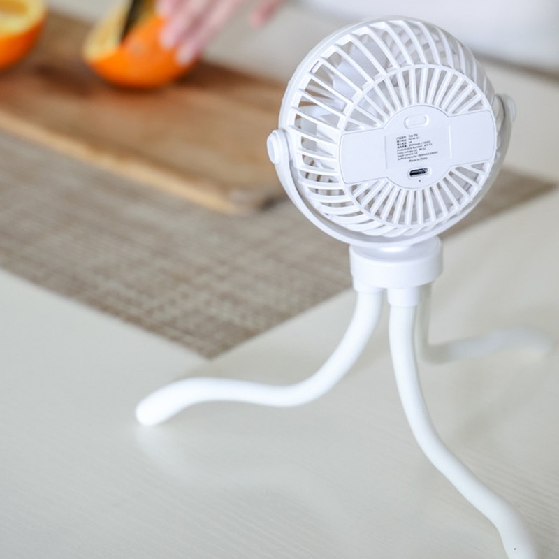 Stroller Fan Universal Adjustment Octopus Baby Fan 2500 to 4400RPM