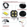 Faros De Lupa Doble Color Universal De 28000 Lúmenes