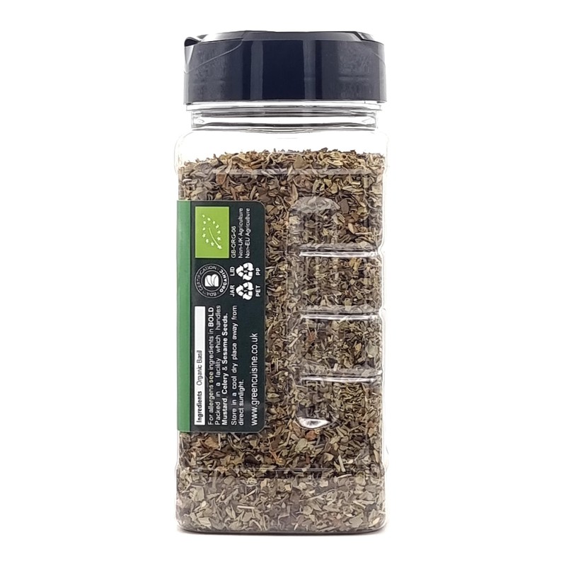Organic Basil | 75g | Organic Dried Basil | Certified