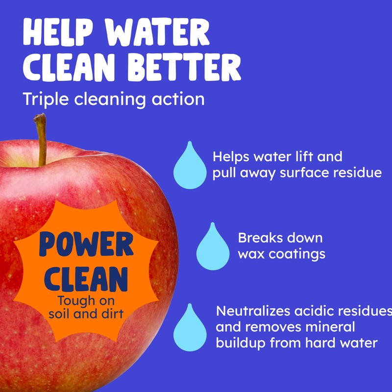 Originally Yellow USA Made Fruit And Vegetable Wash | Food-Grade