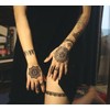 Super Easy 5-Piece Semi-Permanent Style Tattoo Stickers for Beauty Temporary Tattoo