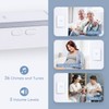 Aigostar doorbell, waterproof portable wireless bell set, doorbell kit, wireless