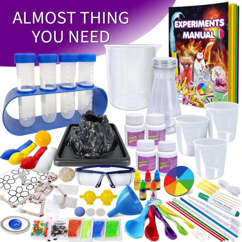 UNGLINGA 150 Experiments Science Kits for Kids Boys Girls, S.T.E.M