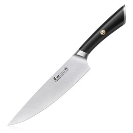 Cangshan ELBERT Series German Steel Forged Chef's Knives (Black, 8-Inch)