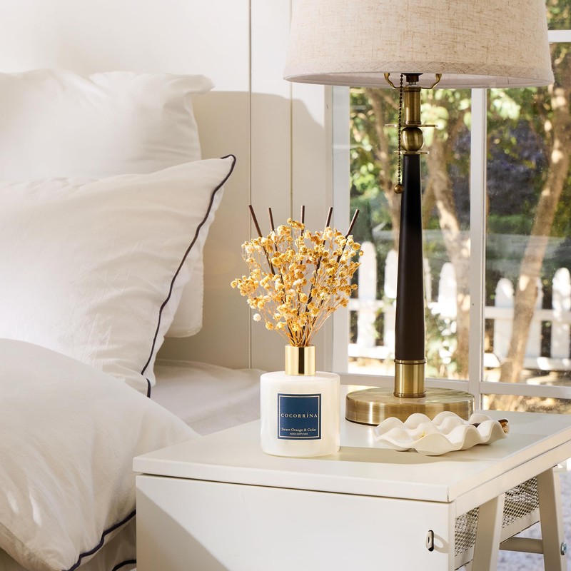 COCORRÍNA Reed Diffuser - Sweet Orange & Cedar 6.7 Fl.oz