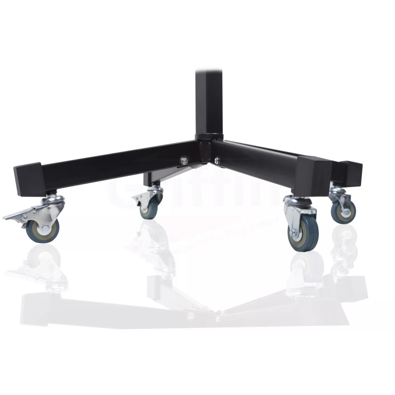 Griffin Studio Mixer Stand DJ Cart by GRIFFIN | Rolling