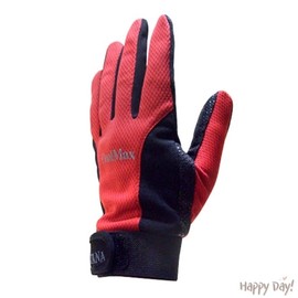 Coolmax two-tone gloves sports leisure mountaineering bicycle non-slip functionality, Coolmax two-tone-M red / 쿨맥스 투톤 장갑 스포츠 레져 등산 자전거 미끄럼방지 기능성, 쿨맥스투톤-M빨강