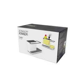 Joseph Joseph Caddy Sink Area Organiser, White/Grey, 13.5 x 20 x 11.5 cm