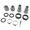 Pool Hose Adapter Replacement Hose Adapter with Collar for Threaded