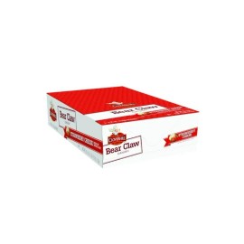 Cloverhill Bakery Bear Claw Strawberry Cheese Danish, 4.25 Ounce - 6 Count
