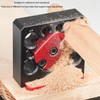 AUNMAS Wood Plug Cutter 8 Holes Adjustable Aluminum Alloy Dowel