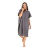 Gräfenstayn Premium Bath Poncho with Buttons – Öekotex 100 –