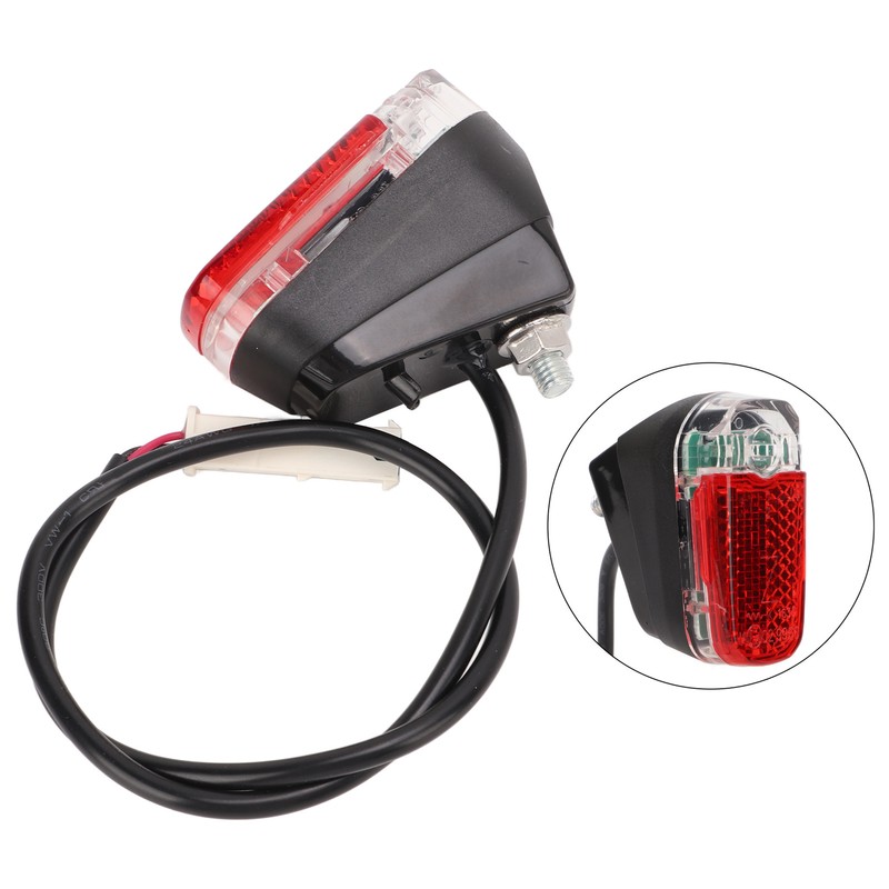 Electric Scooter Rear Tail Light with Dirtboard for Ninebot MAX