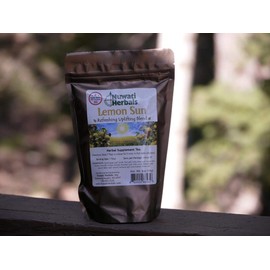 Nuwati Herbals Lemon Sun Herbal Tea Blend – Zesty Lemony Flavor Loose Tea – 4 Ounce