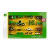 TOMY John Deere Toy Truck & Toy Tractor With Trailers