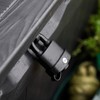 Yale Y220B/51/118/3 - 3 Pack of Black Weatherproof Padlocks with