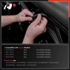 A-Premium [4PCS] Front & Rear Window Trim Seals with Clips