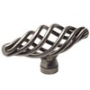 Cosmas 5 Pack 9991WN Weathered Nickel Cabinet Hardware Birdcage Knob
