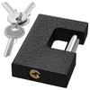 KOTARBAU® Cast Iron Padlock 90 mm Monoblock Padlock with Bolts
