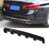 93cm Rear Bumper Diffuser Carbon Fiber Pattern Sporty Style Shark