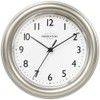 Presentime & Co. 8.5" Modern Farmhouse Essential Wall Clock, Silent