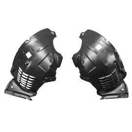 Parts N Go 2010-2016 E63 AMG Front Driver & Passenger Side Fender Liner Set Front Section - 2126900400 MB1248168