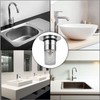 Pack of 2 Sink Plugs, Drain Plug Sink with Hair
