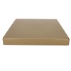 28x28x3cm DIY baking Tray gold Aluminum Alloy square shape Non-stick