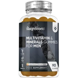 WeightWorld Multivitamin Gummies for Men | 90 Vegan Gummies