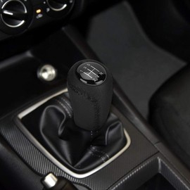 Ymiko Gear Shift Knob Head, 5/6 Speed Car Gear Stick Shift Knob Head Compatible with for Mazda 2005-2011 (5 Speed)