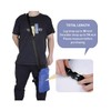Urine Drainage Bag Holder with Interior Securing Clasp, Suitable for