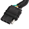 Trailer Plug Adapter 13 Way Round to 4 Way Flat