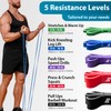 Beenax Resistance Bands Pull Up Assist Bands Set - Thick,