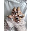 Black Aurora Princess Handmade Nail Tips - Short Oval /