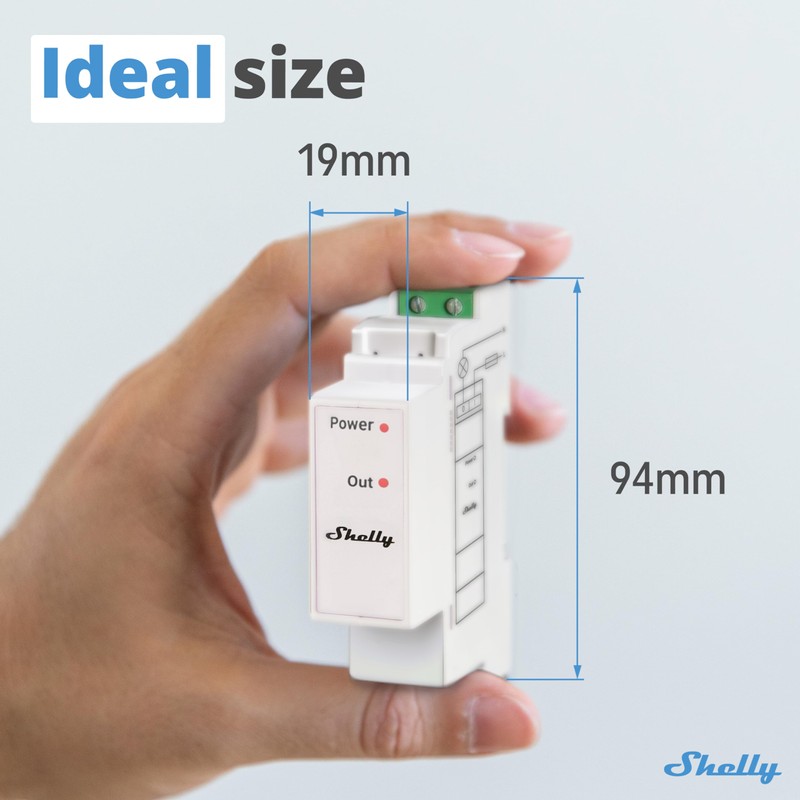 Shelly Pro 3EM Switch Add-On | Add-On for Shelly Pro
