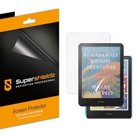 Supershieldz (3 Pack) Designed for all-New Kindle Colorsoft/Kindle Colorsoft Signature Edition/Kindle Colorsoft Kids Screen Protector, High Definition Clear Shield (PET)